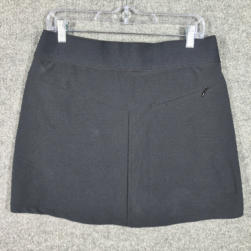 Greg‎ Norman Golf Skort Womens Medium Black Performance Athletic TL113901